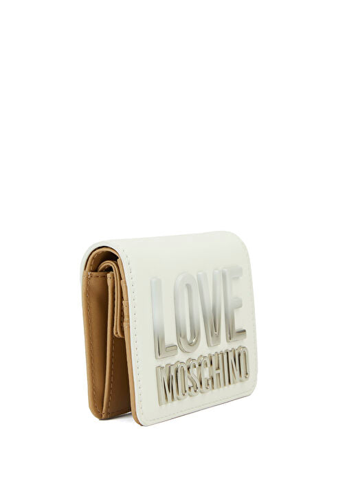 Portafoglio Love Moschino JC5731 PU GRS Bianco