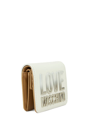 Portafoglio Love Moschino JC5731 PU GRS Bianco