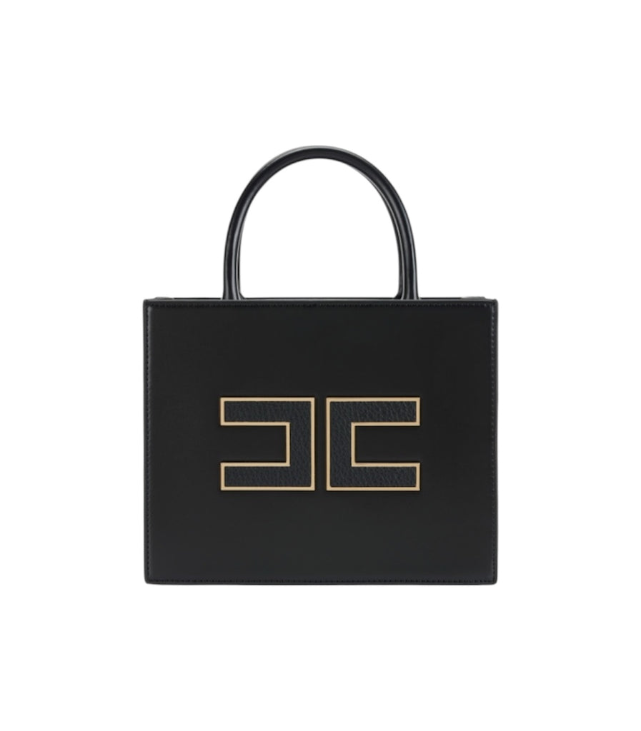 Borsa Elisabetta Franchi BS33A56E2 Tote piccola con logo