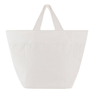 Borsa Elisabetta Franchi BS42F51E2 Tote in spugna jacquard con logo