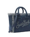 Borsa Saint Barth Vanity Miny Indigo Strass VAMI001 07486L