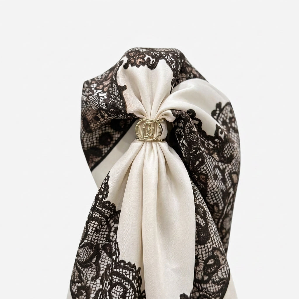 Foulard Liu-Jo 2F6059 20703  pizzo animalier