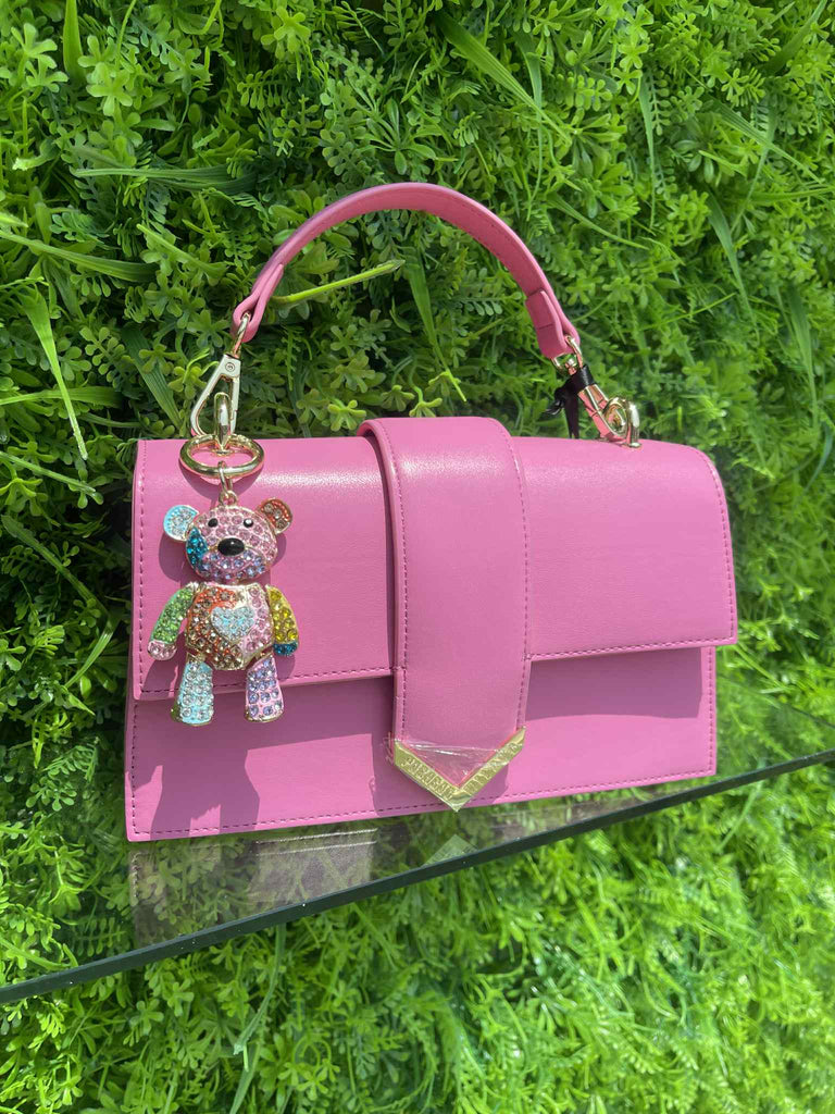 Borsa Pash Bag Mini Bag Kayla ciondolo orsetto