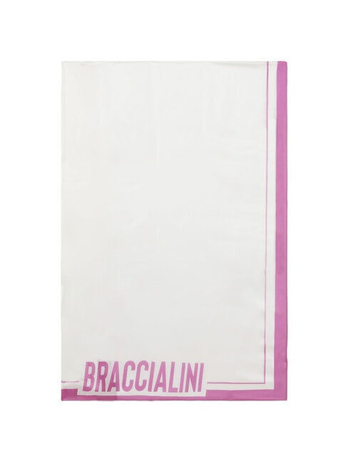 Foulard Braccialini BFR349 Stampa logo fucsia
