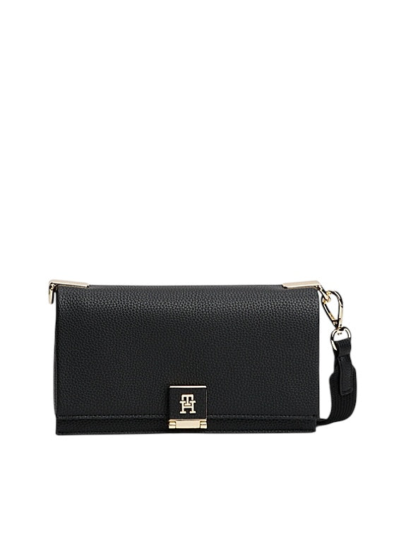 Borsa Tommy Hilfiger 16481 Th Her Med Crossover Black