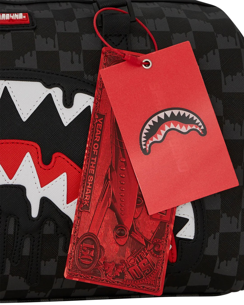 BORSA SPRAYGROUND ART7967 BAULETTO DRIPPING SHARKS IN PARIS MINI DUFFLE