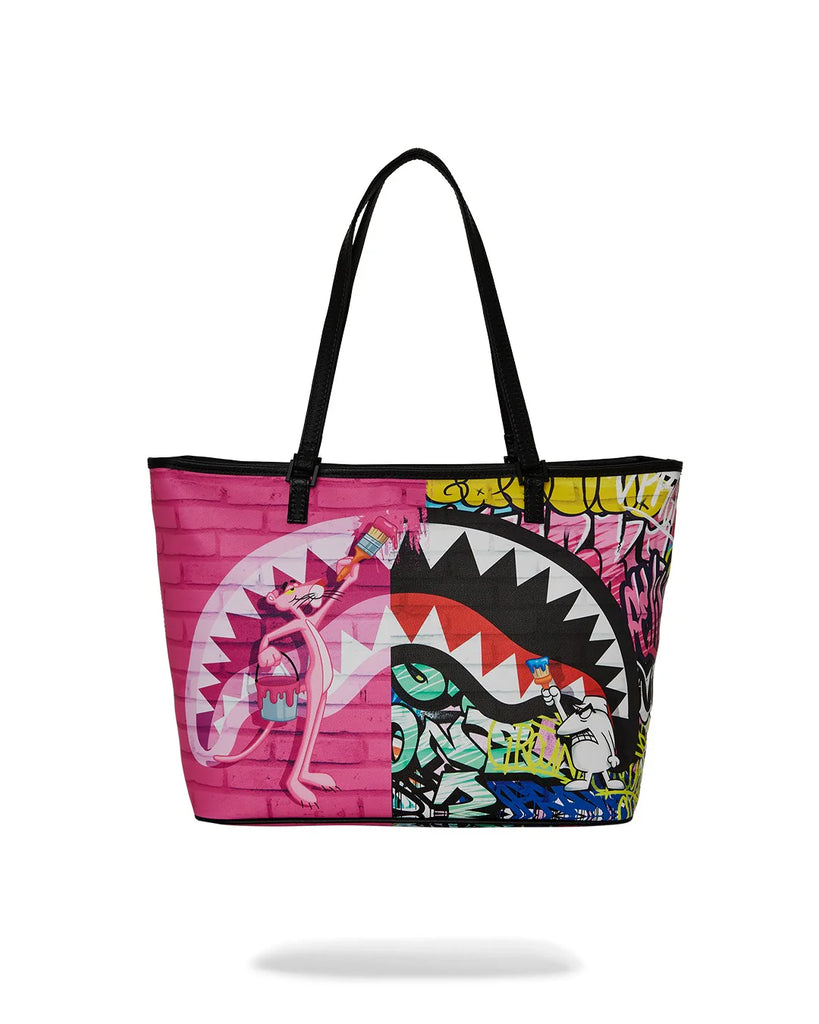 BORSA SPRAYGROUND ART7886 PINK PANTHER PAINTING TOTE