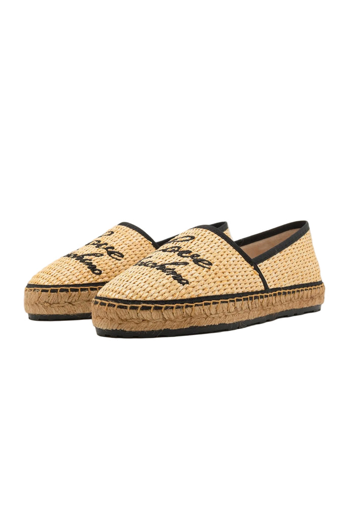 Scarpe Love Moschino JA1027 espadrillas in rafia