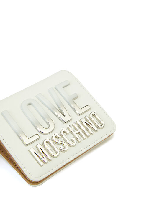 Portafoglio Love Moschino JC5731 PU GRS Bianco