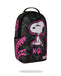 ZAINO SPRAYGROUND 8781 PEANUTS SNOOPY PINK STENCIL DLXSV BACKPACK