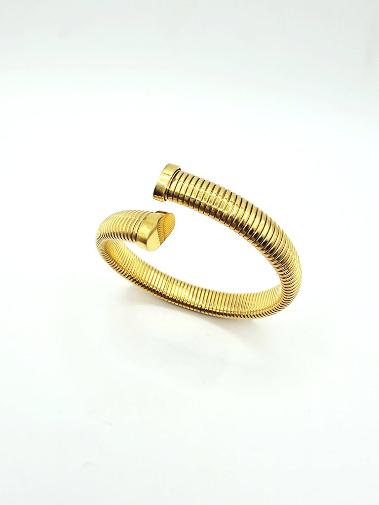 Bracciale Cherie'Tubo Gas metallo gold