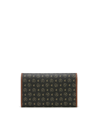 Portafoglio Pollini TE9000 Heritage Logo Classic Nero/marrone