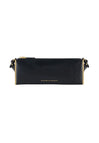 Borsa Elisabetta Franchi BS15A66E2 a spalla nera con stampa effetto lucertola