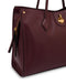 Borsa Pollini SC4642 Shopping Bag Drop In Mini Grained Pu Burgundy