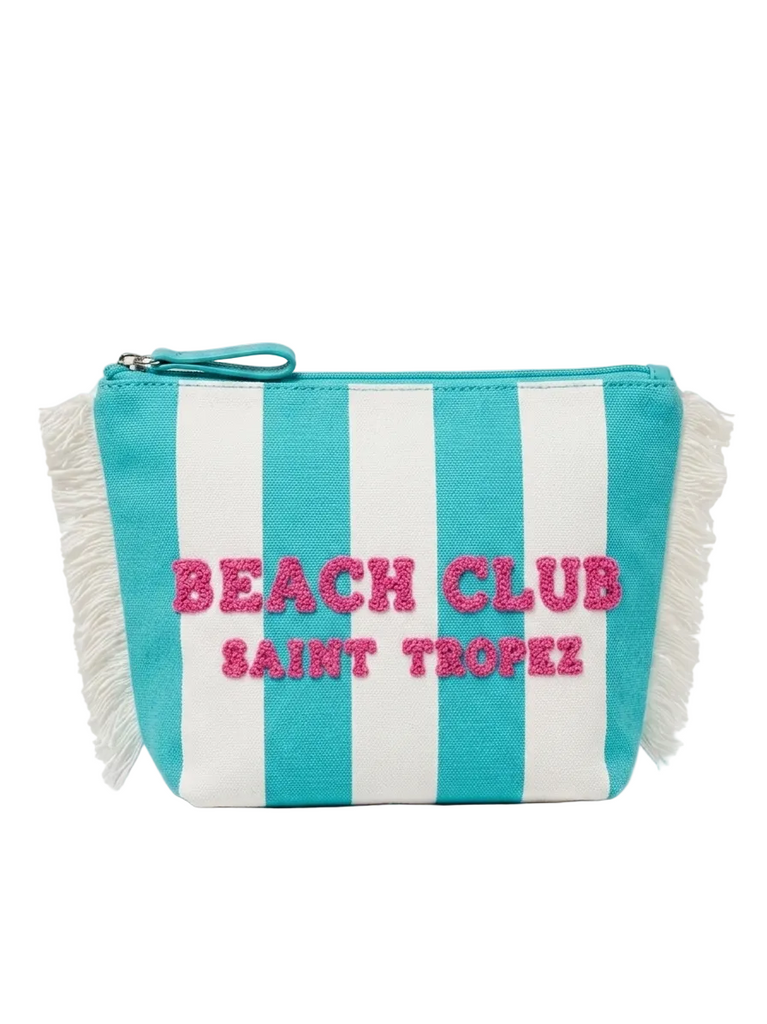 Pochette Marinette Saint Tropez In Canvas Beach Club