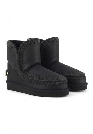 Scarpe MOU Eskimo 18 rhinestones logo MU.FW101036B CBKG Black