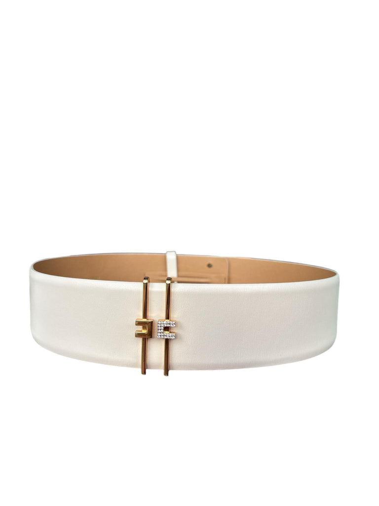 Cintura Elisabetta Franchi CT12S51E2 Burro a vita alta