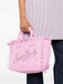 Borsa Saint Barth Colette Rosa Con Logo In Strass COL0001 00403L