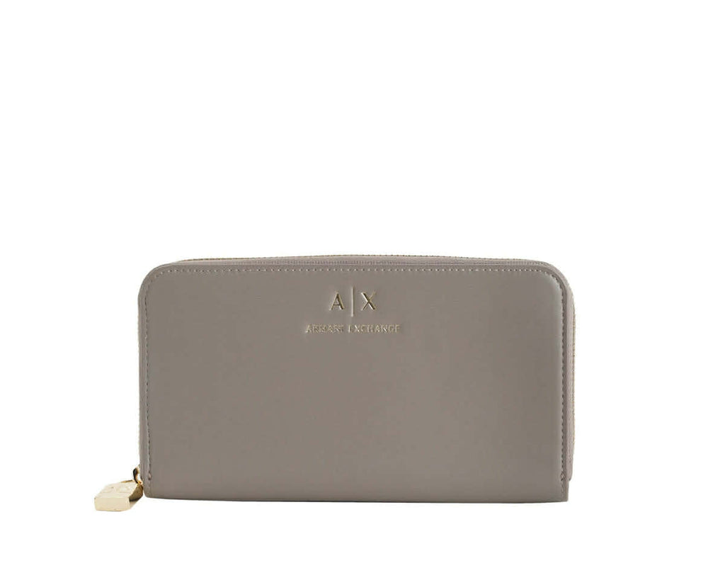 Portafoglio Armani Exchange XW000359 AF12040 Zip Around  con lucchetto