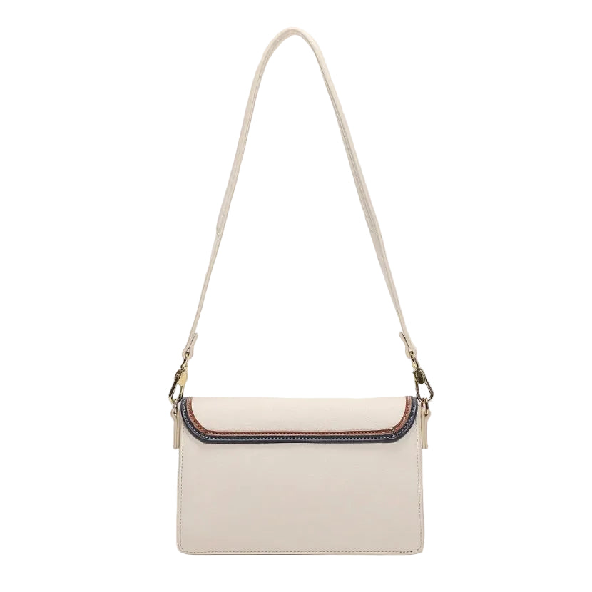 Borsa Mimì Muà Tracolla Con Bordo Colorato Y201394
