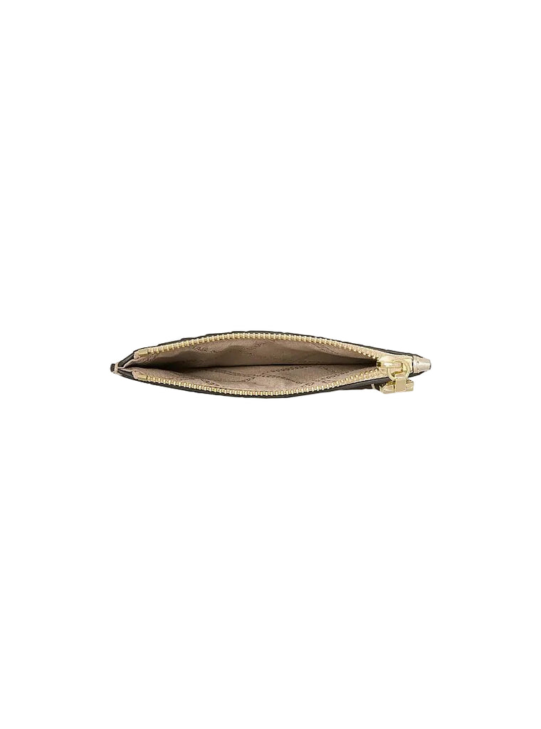 Portacarte Michael Kors Small Metallic Crocodile Embossed Leather