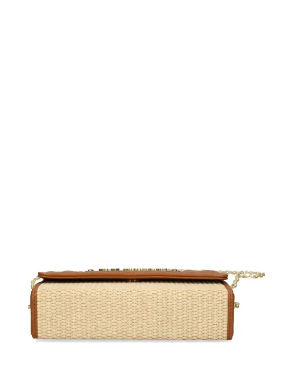 Borsa Love Moschino JC4347 a tracolla Daily in rafia