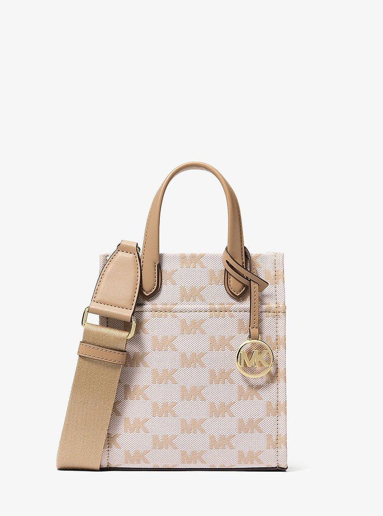 Borsa Michael Kors 38S5G3GC0J a tracolla Gigi extra-small con logo jacquard