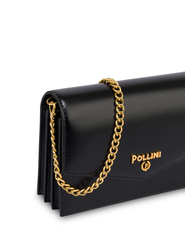Borsa Pollini SC5306 Pochette In Plain Pu Nero