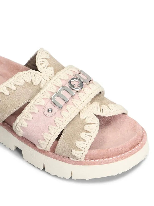 Scarpe MOU Bio Sandal Bicolor metal logo MU.SW461014A