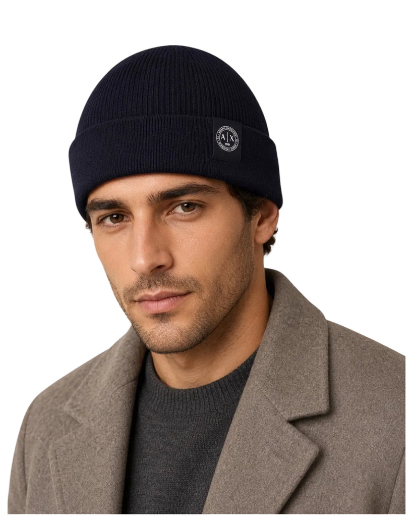 Cappello Armani exchange XM003124 AF10348 con patch laterale logata