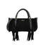 Borsa Tosca blu TF261B224  Bauletto a cuore Kate in suede con frange