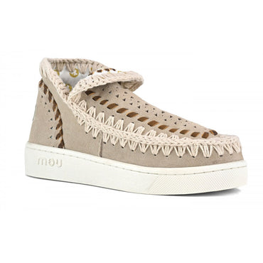 Scarpe MOU Summer eskimo sneakers  leather overstitching MU.SW211005C