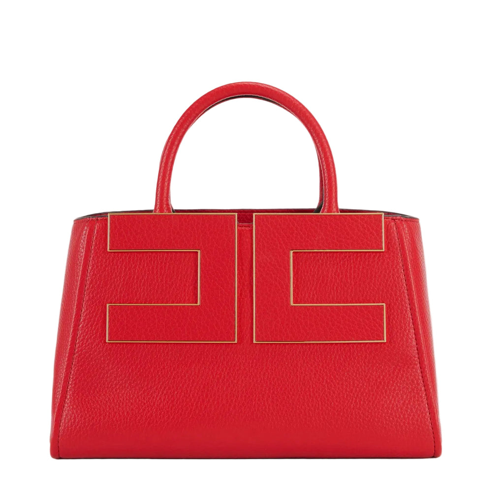 Borsa Elisabetta Franchi BS06A66E2 Tote maxi con logo
