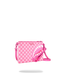 POCHETTE SPRAYGROUND 9321 PINK NEW CHECK FACES CROSSOVER CLUTCH