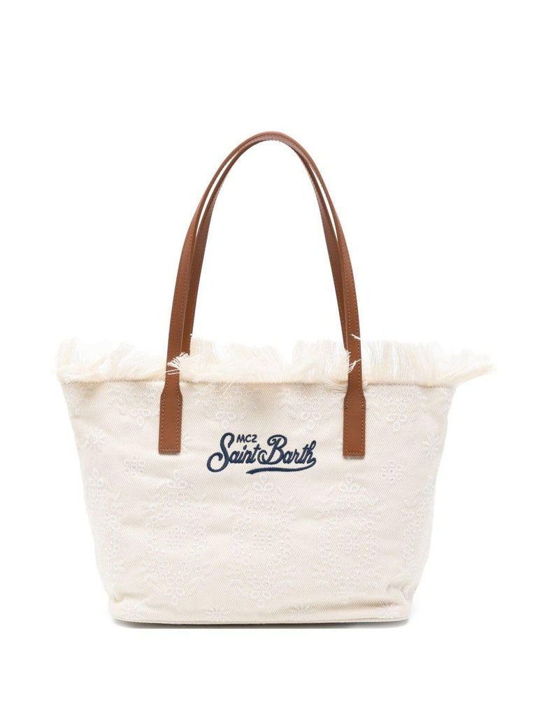 Borsa Saint Barth city bag fringe mid sangallo CBMF001 01034L