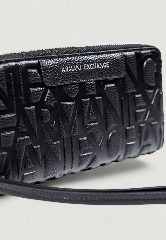 Portafoglio Armani Exchange  XW001606 AF15774 Monocolore logato opaco