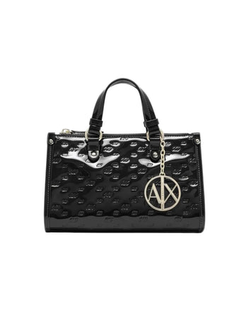 Borsa Armani Exchange XW000928 AF26968 Bauletto Small in vernice