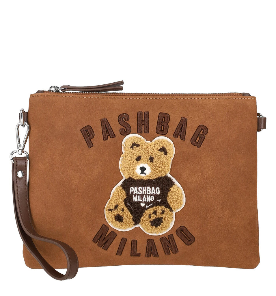 Borsa Pashbag Sophie Pochette con tracolla in suede