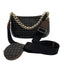 Borsa Pollini TE8490 Tracolla Heritage Pollini Nera con dettagli Marroni