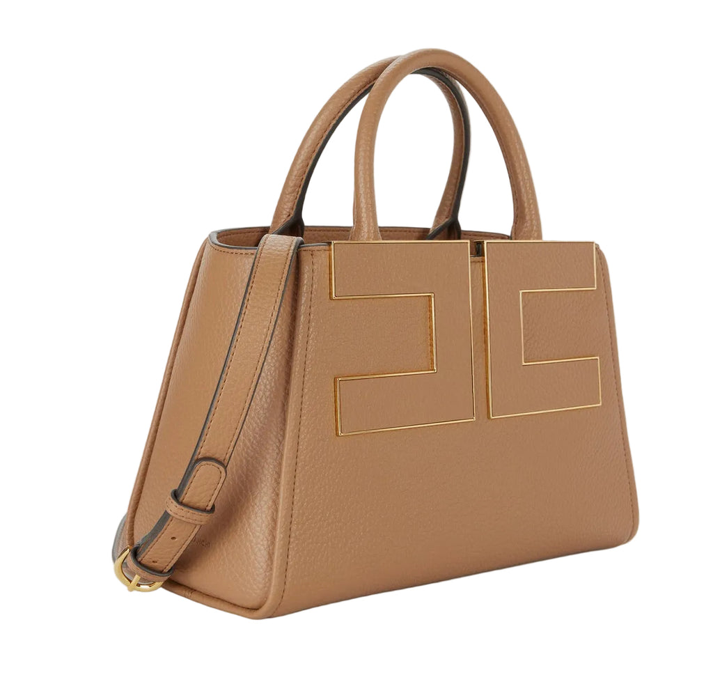 Borsa Elisabetta Franchi BS06A66E2 Tote maxi con logo