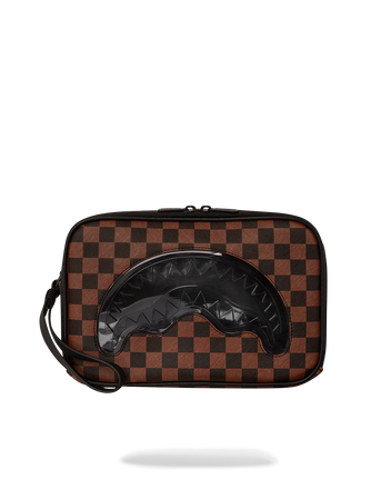 Pochette Sprayground Shark In Paris Clear For Takeoff Toiletry Bag
