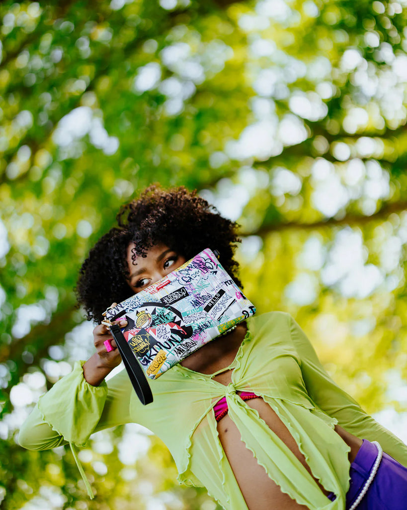Pochette Sprayground Create Another Day Clutch W Shoulder Strap