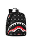 ZAINETTO SPRAYGROUND 8908 GRAY PEEKING CHARACTER CHECK SAVAGE BACKPACK