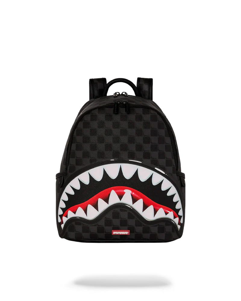 ZAINETTO SPRAYGROUND 8943 SHARKS IN PARIS BALLOON BLACK SAVAGE BACKPACK