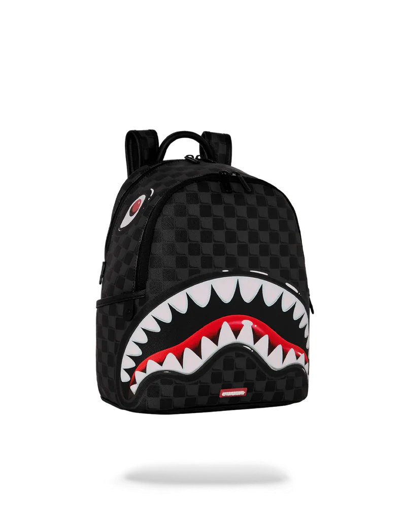 ZAINETTO SPRAYGROUND 8943 SHARKS IN PARIS BALLOON BLACK SAVAGE BACKPACK