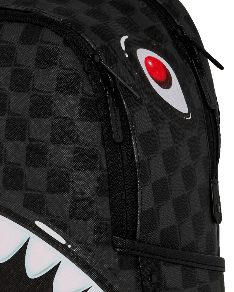 ZAINETTO SPRAYGROUND 8943 SHARKS IN PARIS BALLOON BLACK SAVAGE BACKPACK