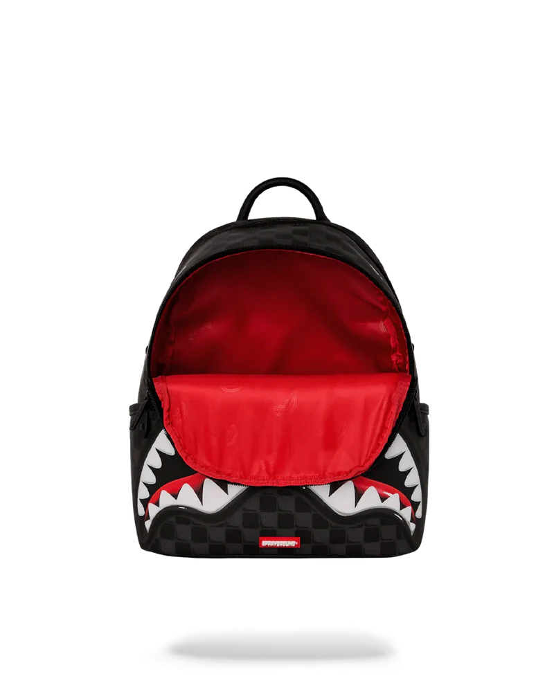 ZAINETTO SPRAYGROUND 8943 SHARKS IN PARIS BALLOON BLACK SAVAGE BACKPACK