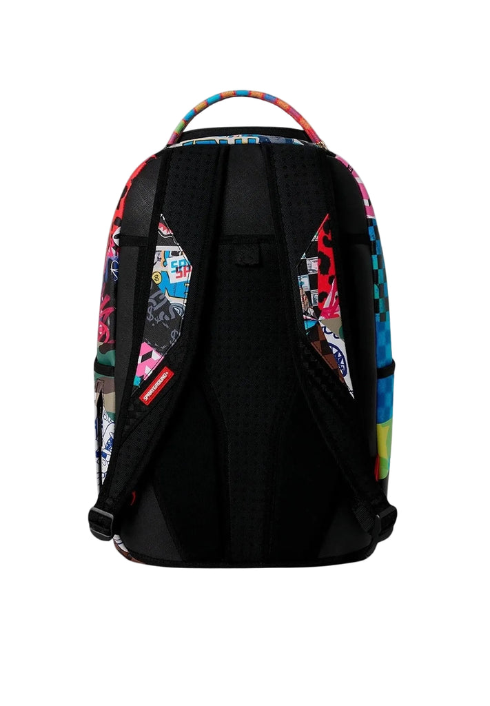 ZAINO SPRAYGROUND 9281 REMOVABLE EYES SUNBURST BACKPACK