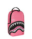 ZAINO SPRAYGROUND 9630 SHARK CENTRAL PINK EMBROIDERED SHARK BACKPACK