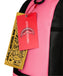 ZAINO SPRAYGROUND 9630 SHARK CENTRAL PINK EMBROIDERED SHARK BACKPACK